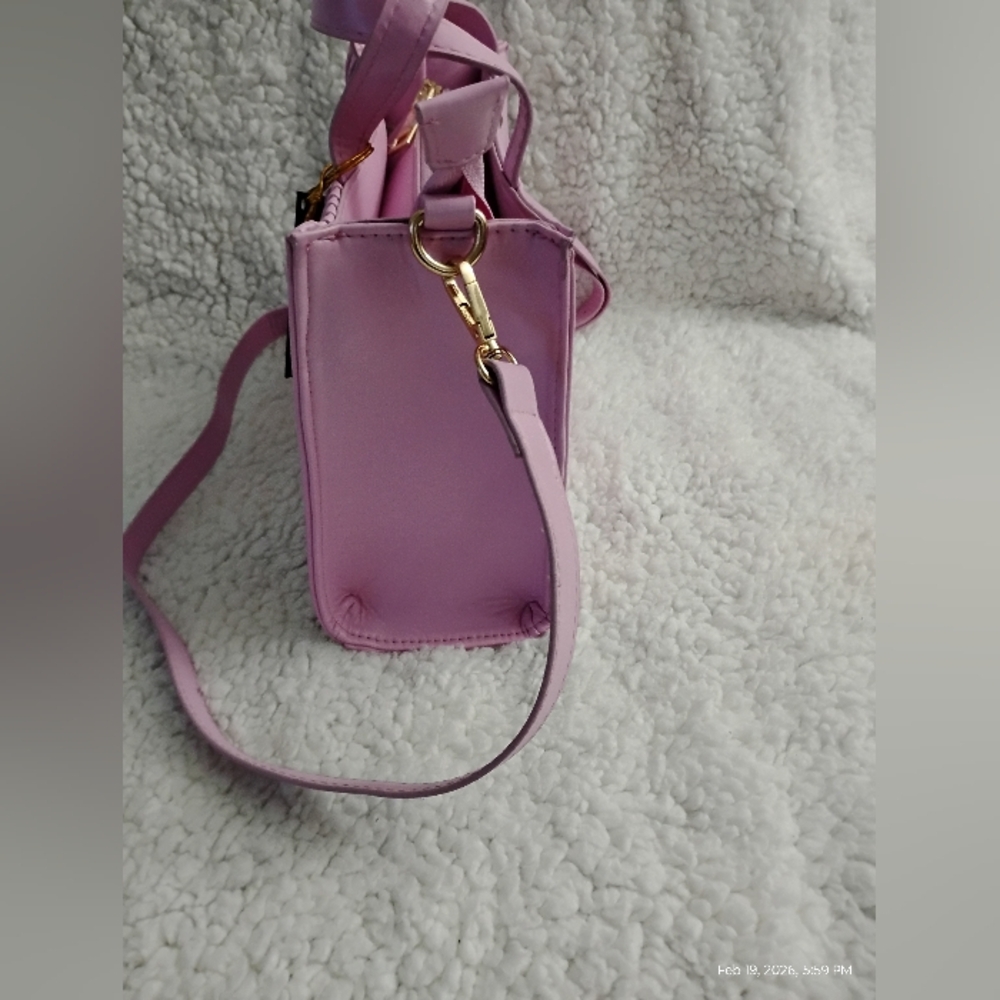 PINK BEBE MINI TOTE BAG - Picture 5 of 13
